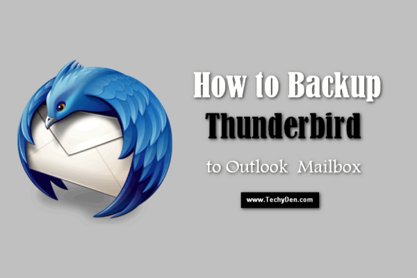 How to Backup Thunderbird to Outlook