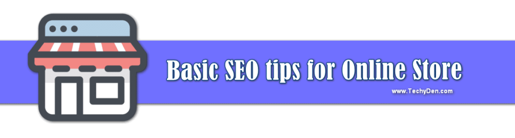 basic seo tips for online stores