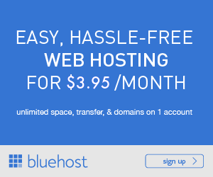 Bluehost Banner