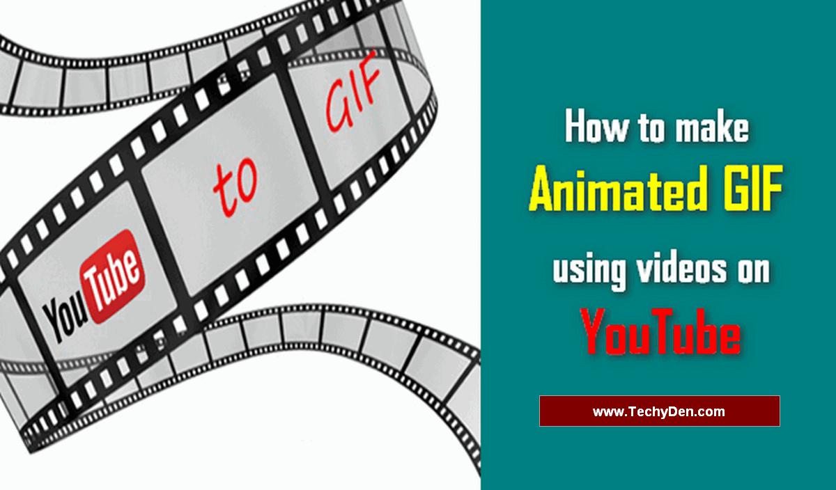 How to make animated GIF using videos on YouTube