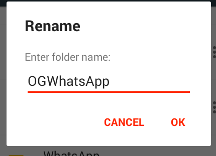 uniinstall whatsapp