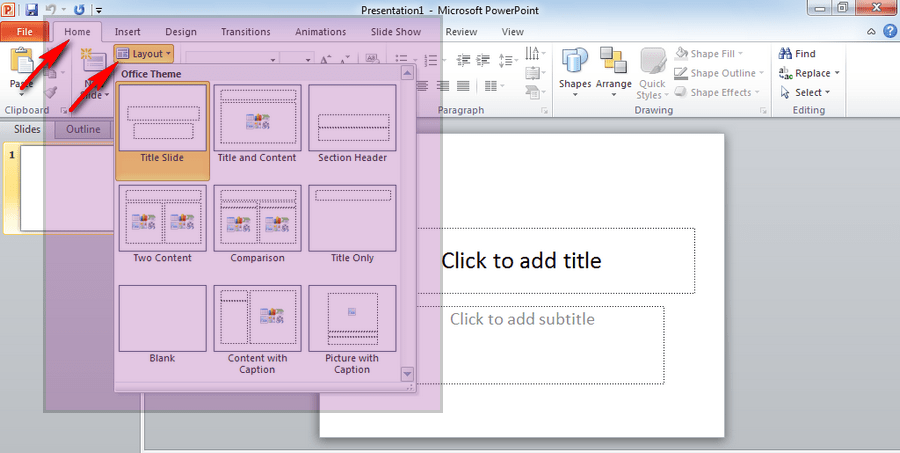 Powerpoint default templates for better presentation