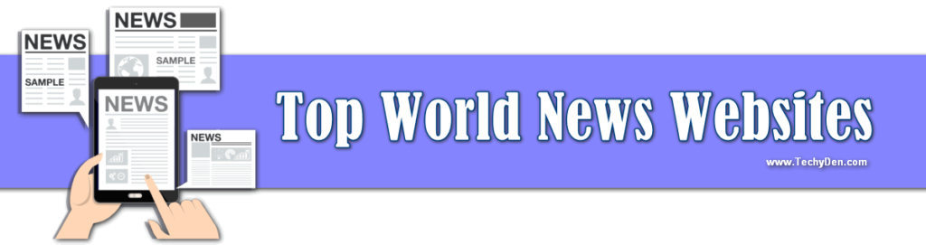 Top world news websites list