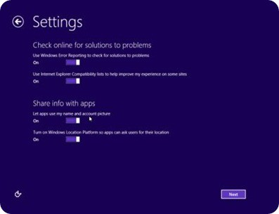 installation of windows 8