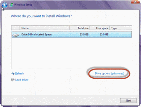 install windows 8 - new