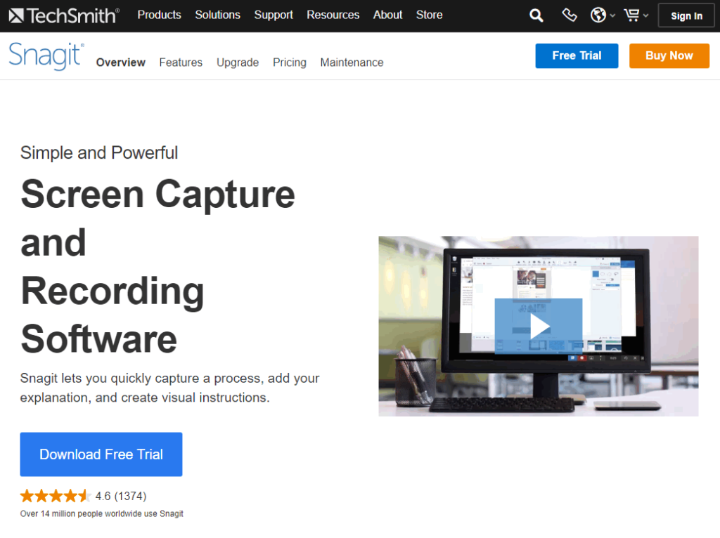 Snagit - Screen Capture and
Recording Software