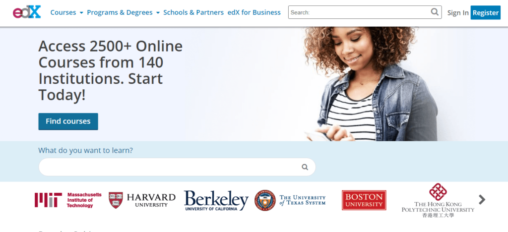 edx online courses