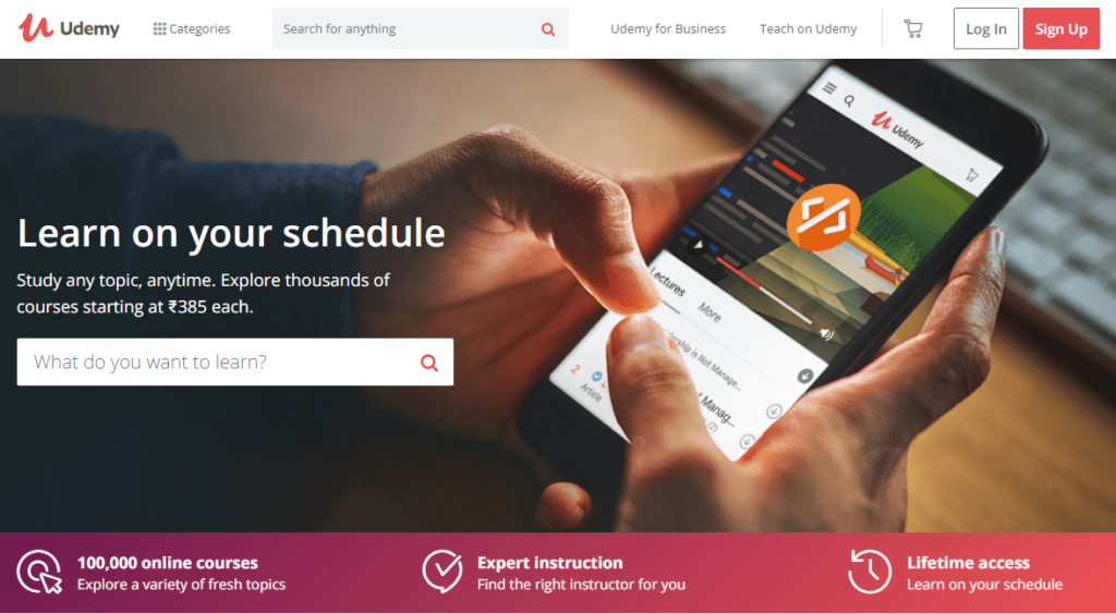 udemy courses