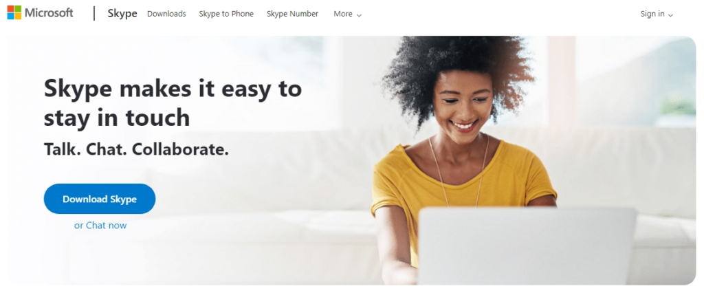 Microsoft Skype Video conferencing App